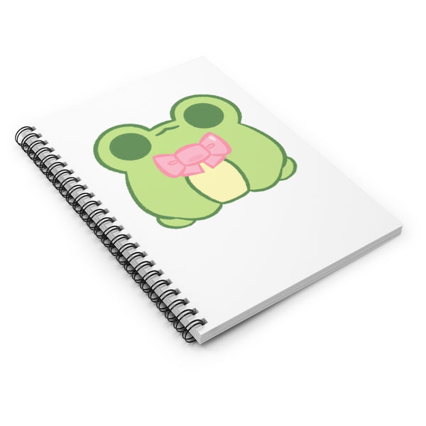 Bow on Chest Foomchi | Spiral Notebook - Ruled Line